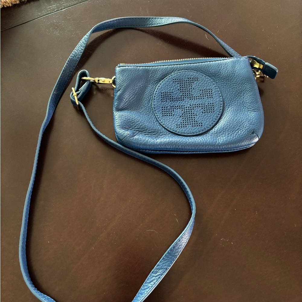 Tory Burch Blue Crossbody Bag